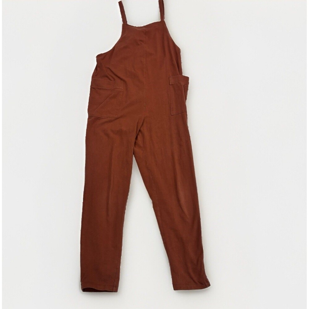 Storq Maternity Jumpsuit Womens Size 1 (XS) Anytime Overalls Jersey Knit